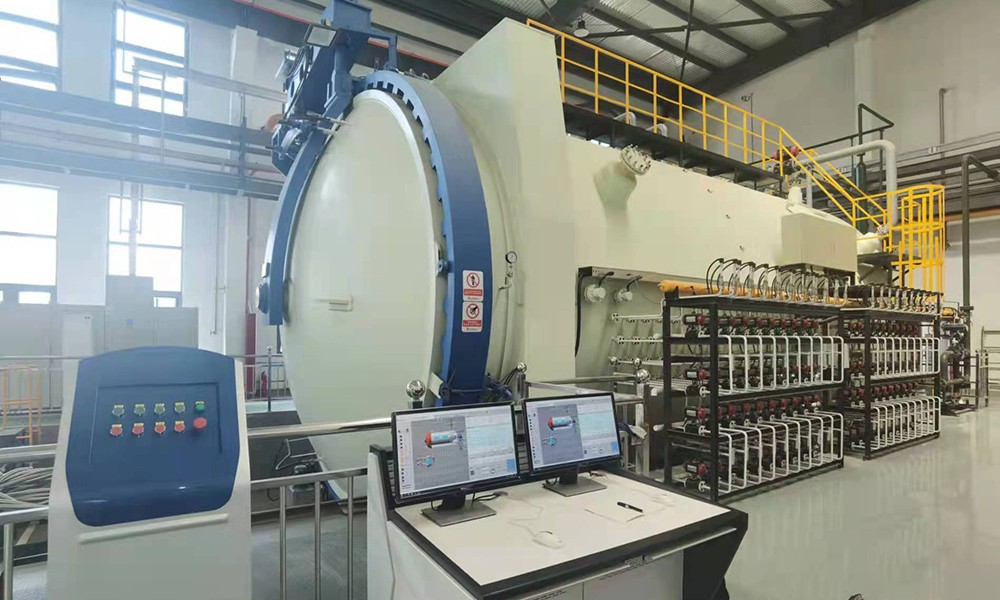 中國兵器非金屬材料研究所 Φ4500x8000mm 450℃ 2.0Mpa